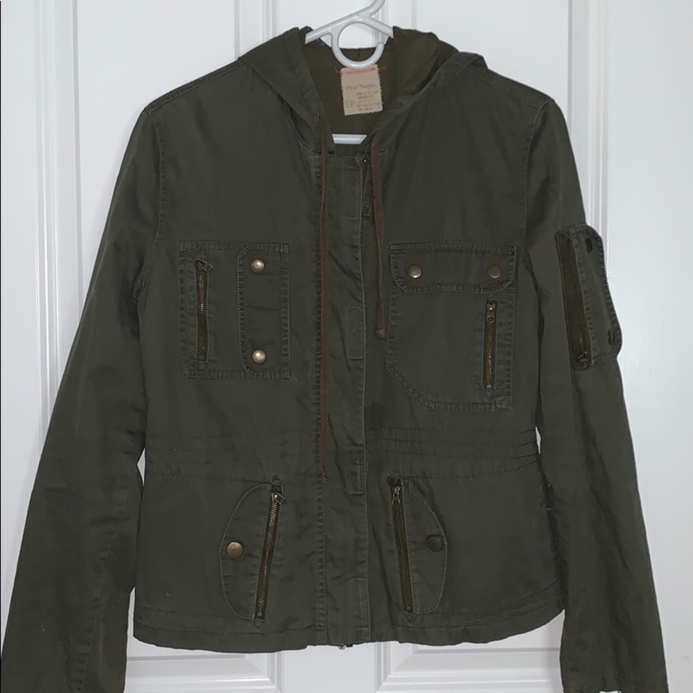 Free People Zip up Jacket